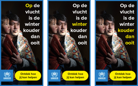 UNHCR advertenties