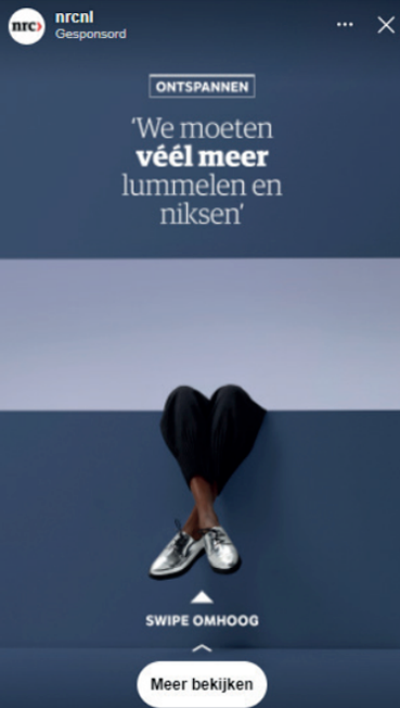 NRC sponsored story voorbeeld 3