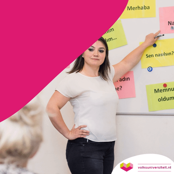 Volksuniversiteit talen campagne