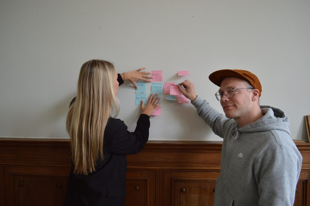 SDIM collega's content team Noa en Sjoerd