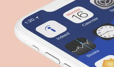 Indeed op smartphone