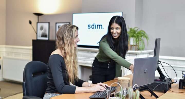 SDIM collega's Anne en Chandini