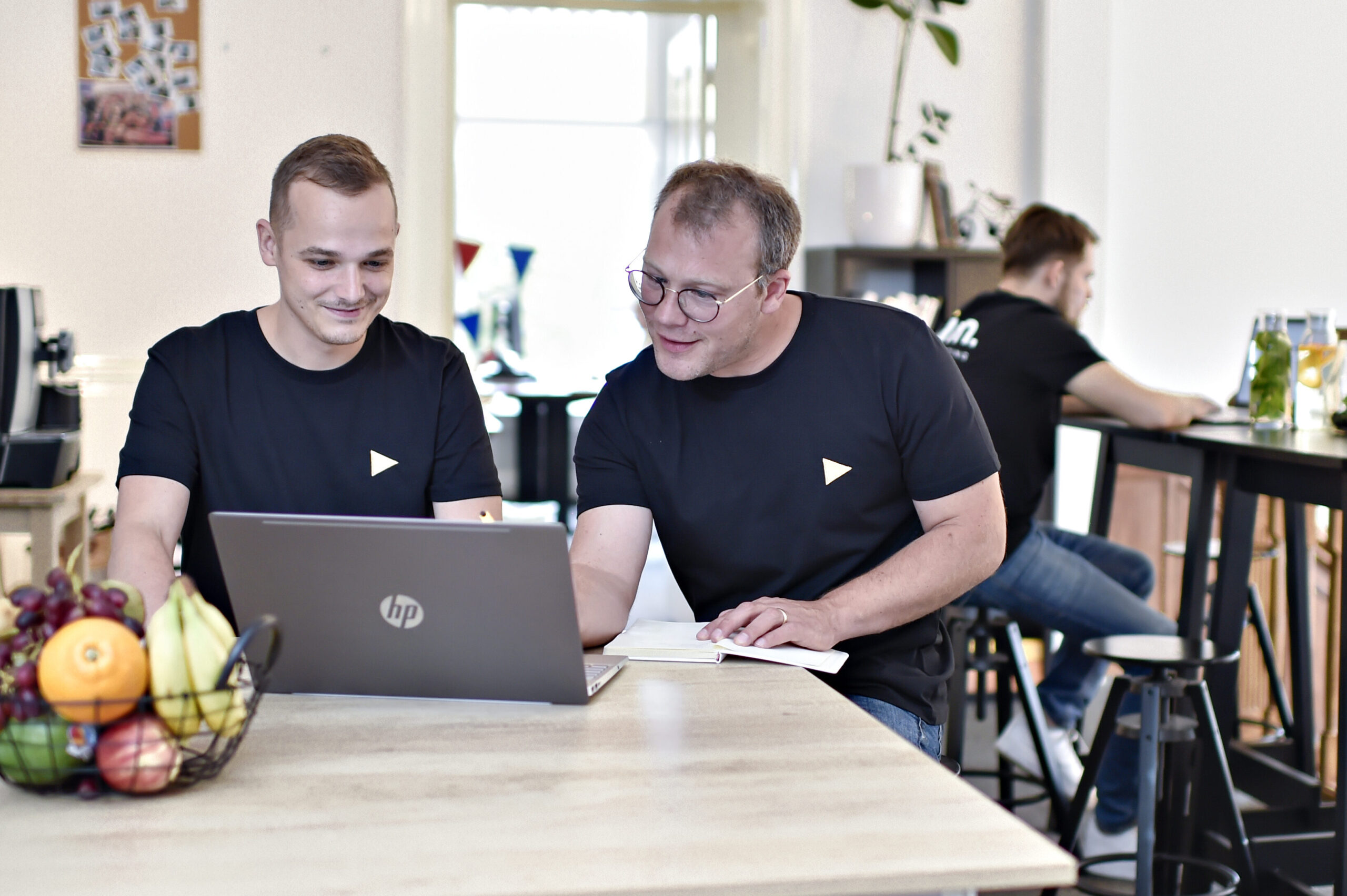 SDIM collega's Sjoerd en Dennis