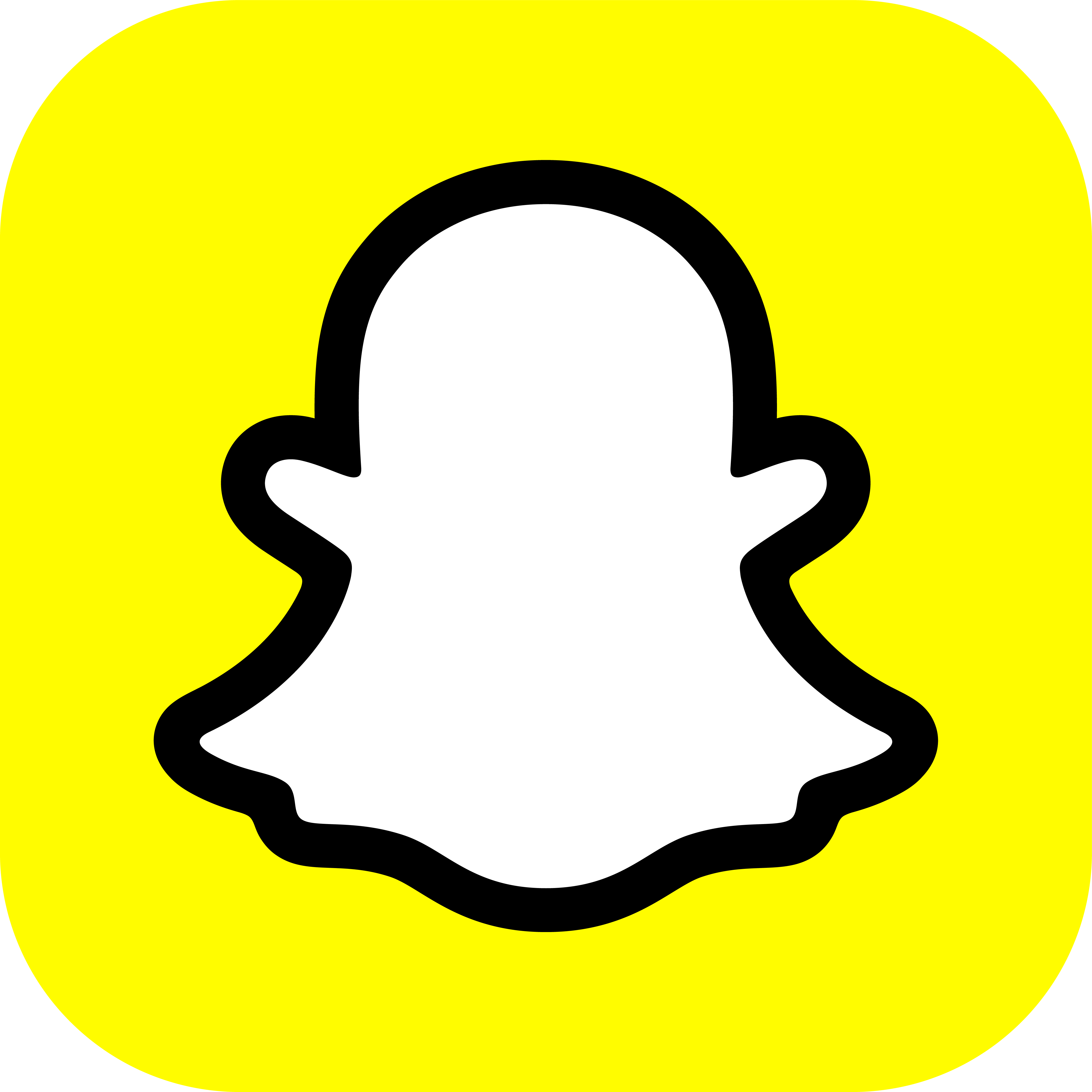 Snapchat app icon logo