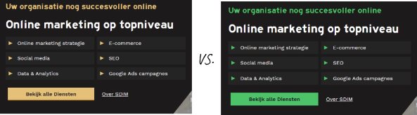 voorbeeld ab test sdim