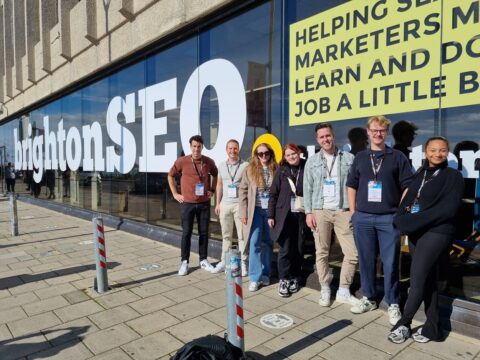 SEO team SDIM op Brighton 2024