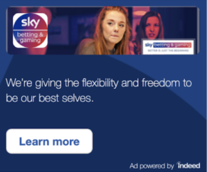 facebook ad powered by indeed