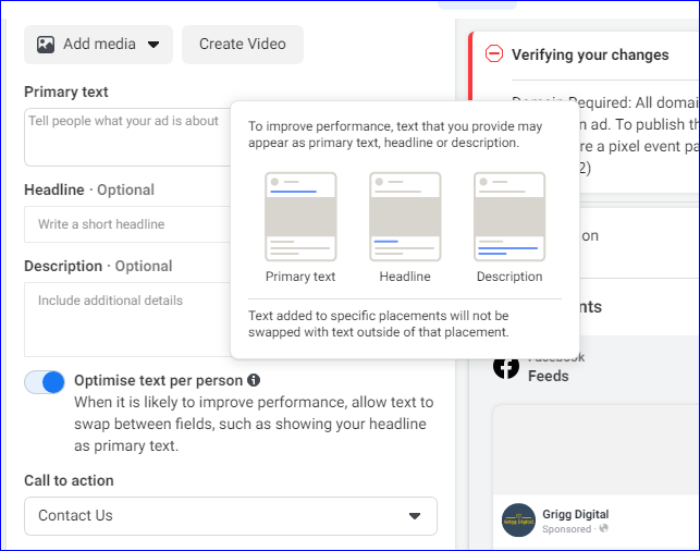 Facebook tekst optimaliseren