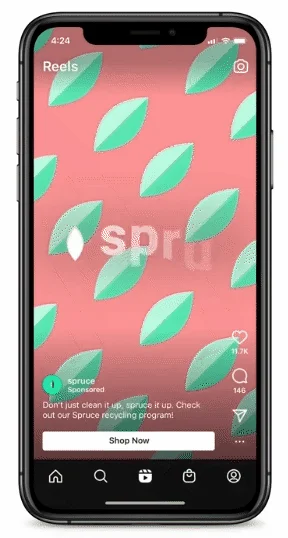 Instagram reels advertenties