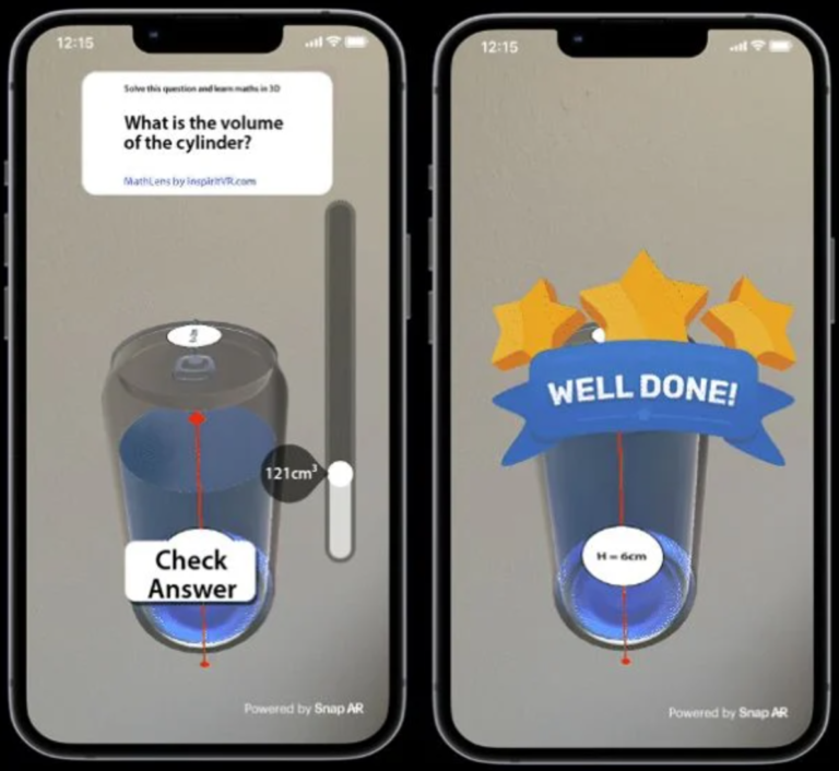 snapchat ar onderwijs